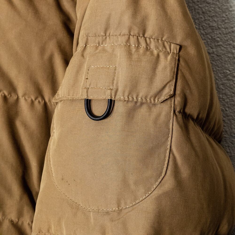 Eddie Bauer Goose Down Puffer Jacket Brown Men’s XL Vintage Gorpcore - Picture 6 of 15